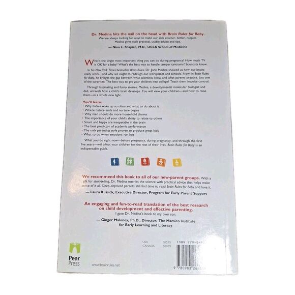 Brain Rules for Baby (Updated and Expanded): How to Raise a Smart and Happy... - Picture 2 of 7